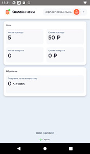 Бизнес.Электронные Чеки. Т-Банк